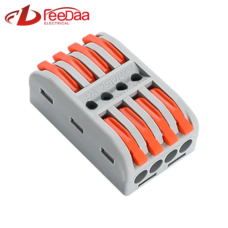 Fast Wire Cable Connectors 4 In 4 Out UTJ13-244