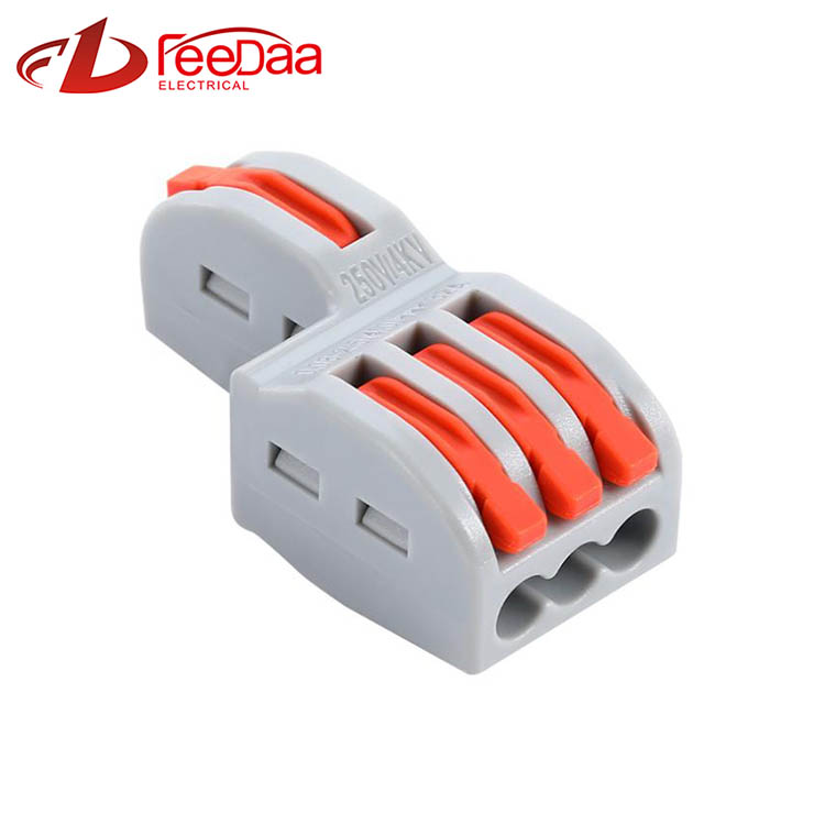 Mini Quick Wire Connector 1 In Multiple Out | 1 inn 3 ut 13A