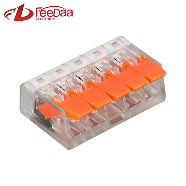 WAGO 221 Series Quickly Wire Connector | 1 inn 4 ut PCT-415